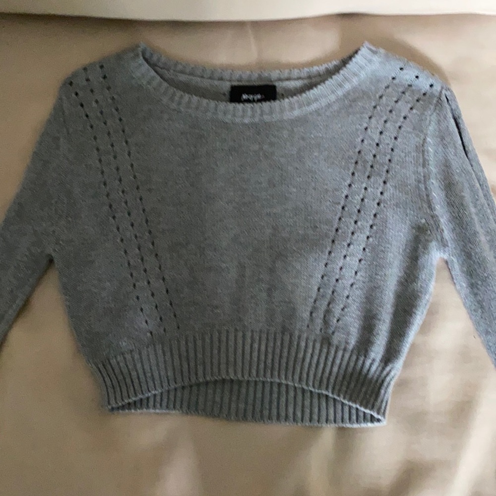 Nasty Gal crop sweater,worn once
